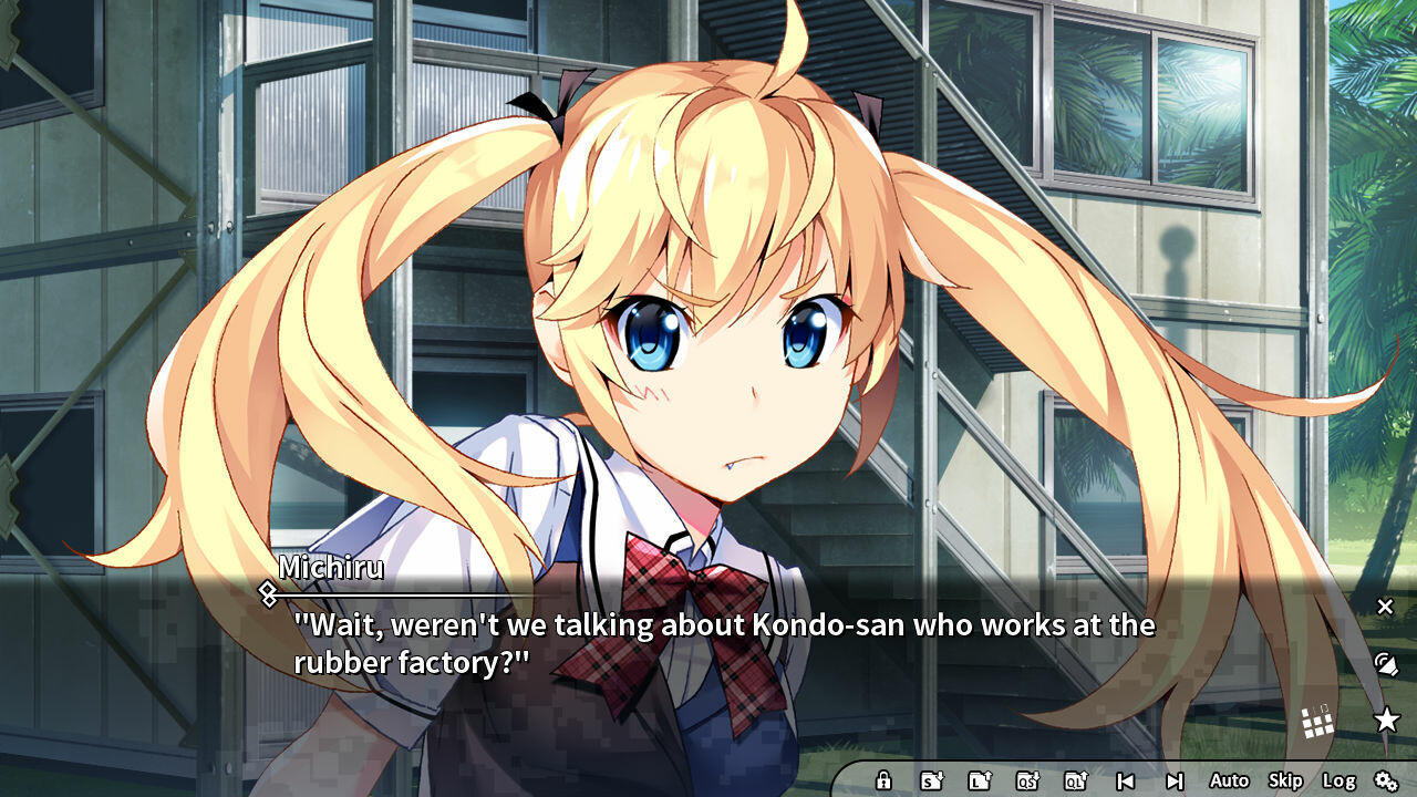 Grisaia Chronos Rebellion ภาพหน้าจอเกม