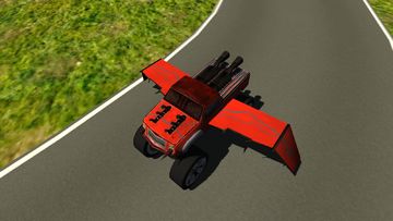 Скриншот игры Flying Monster Truck Simulator