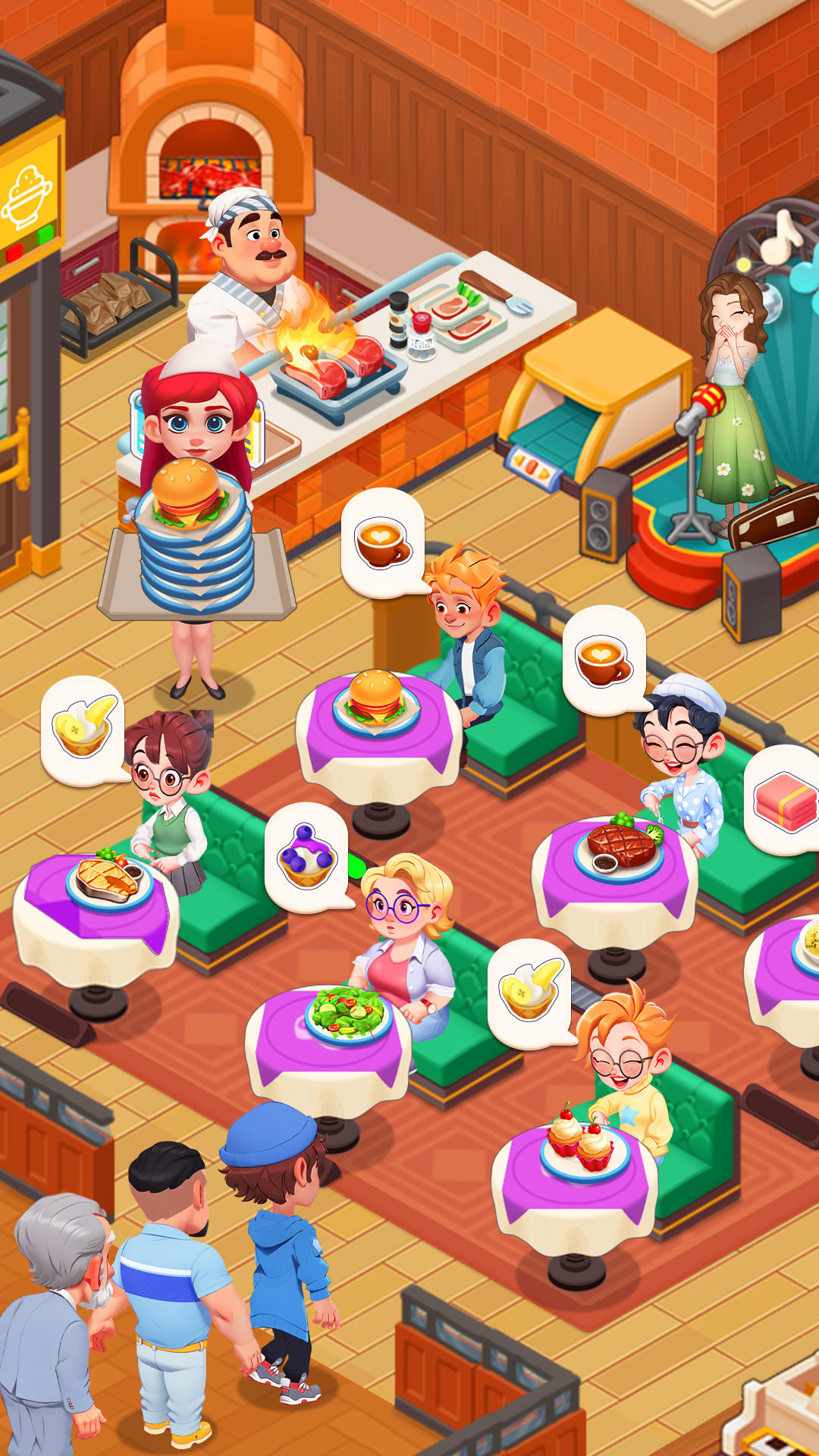 Screenshot of Happy Diner Story