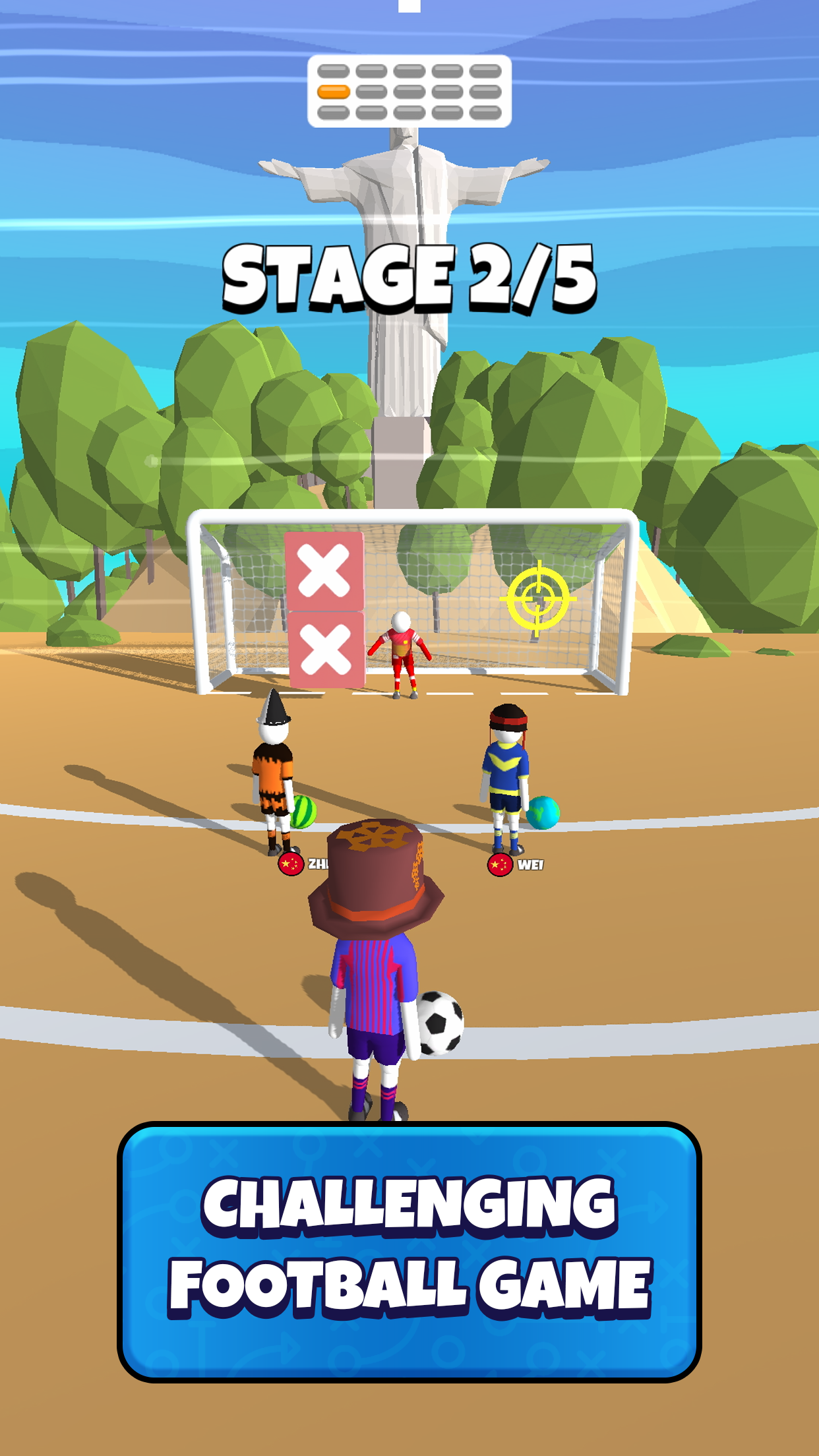 Goal Party - Soccer Freekick Game Screenshot