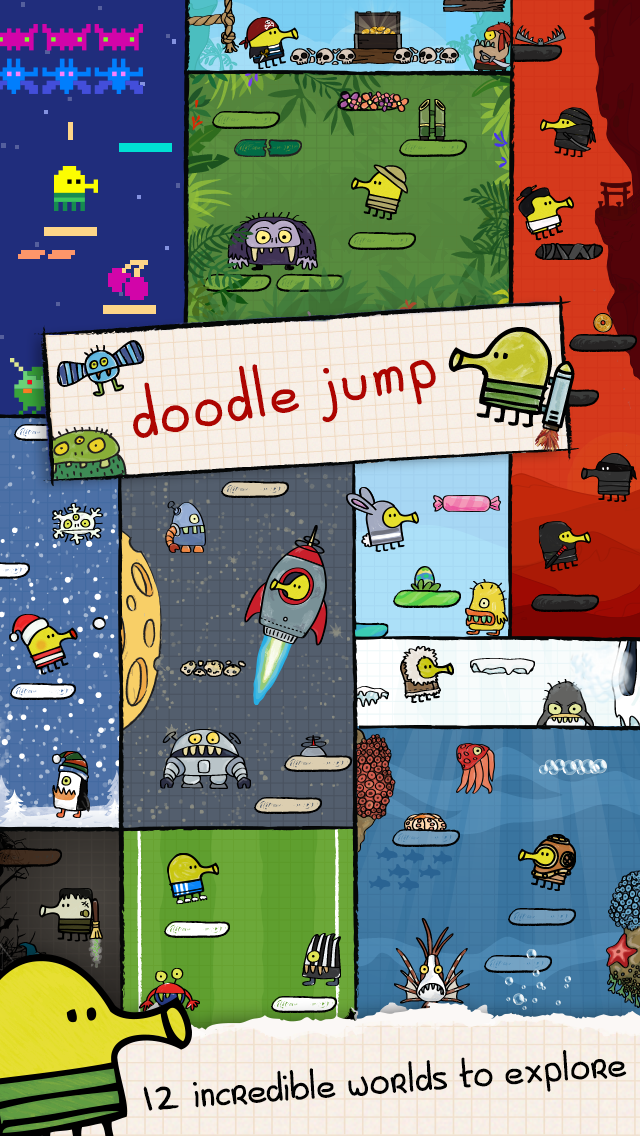 Screenshot of Doodle Jump