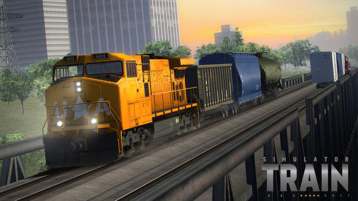 Screenshot 1 of 기차 시뮬레이터 PRO 2018 