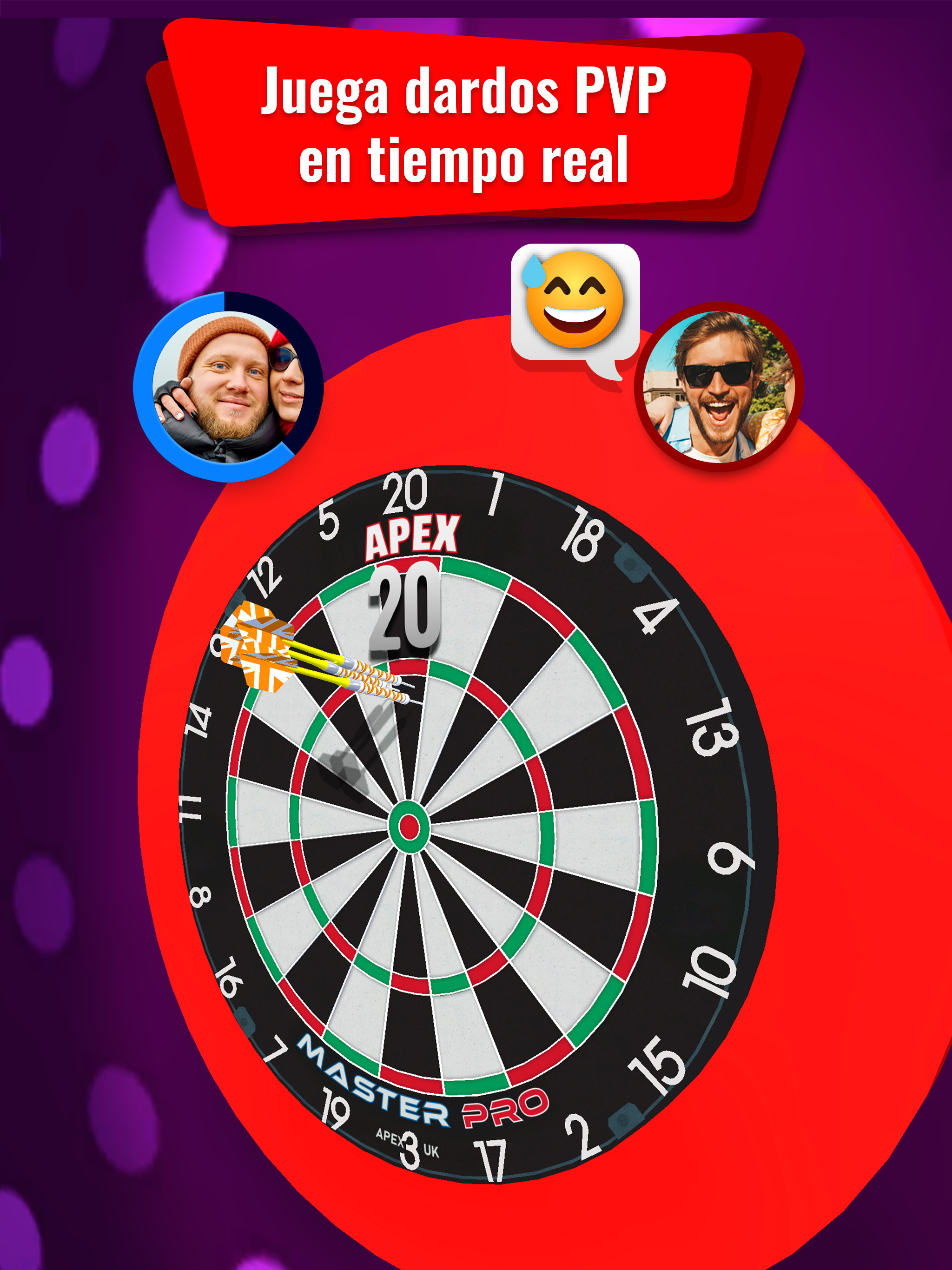 Captura de Pantalla del Juego Darts Match Live!