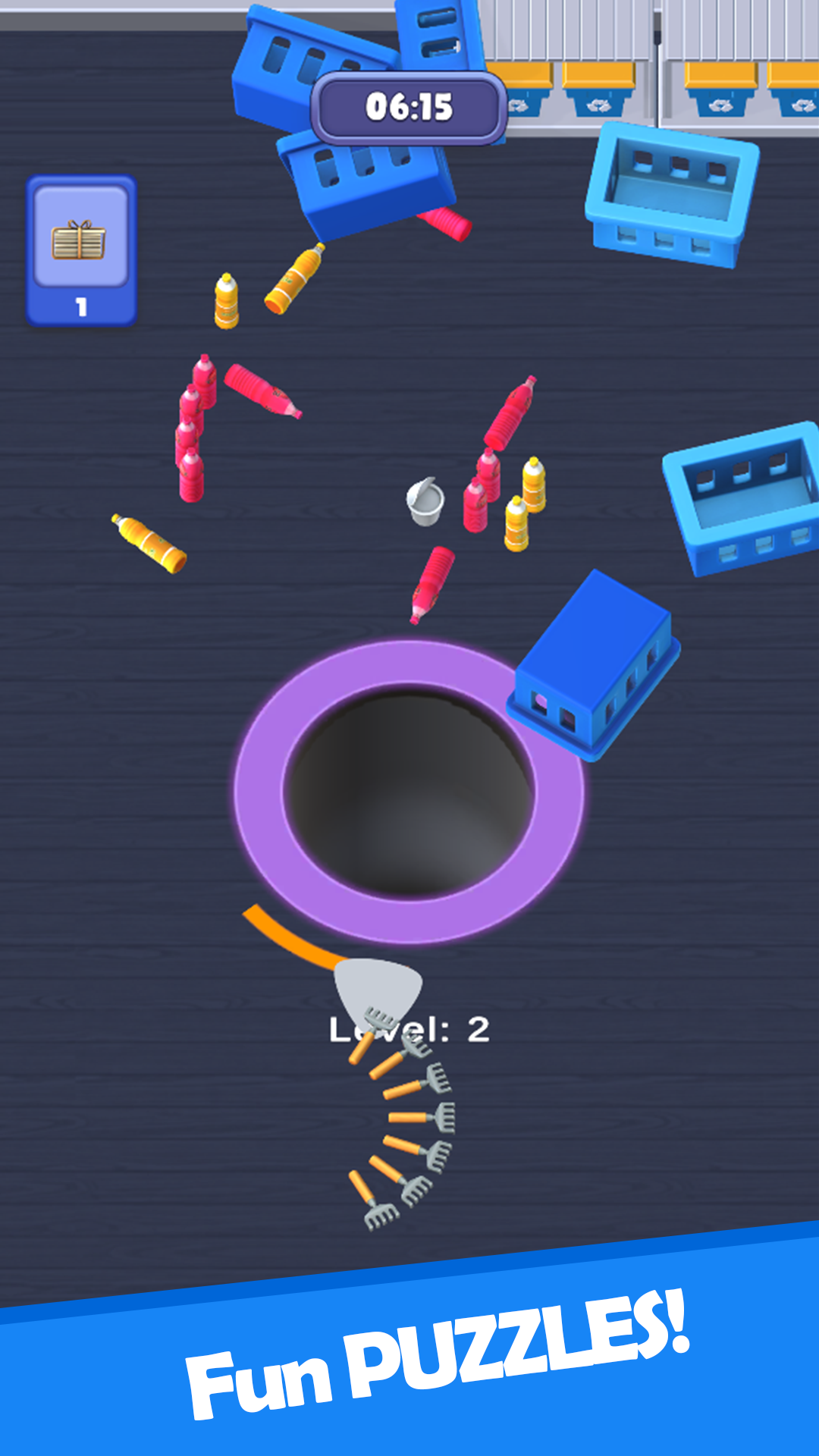 Hole Treasures Game Screenshot