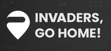 Banner of Invaders, go home! 