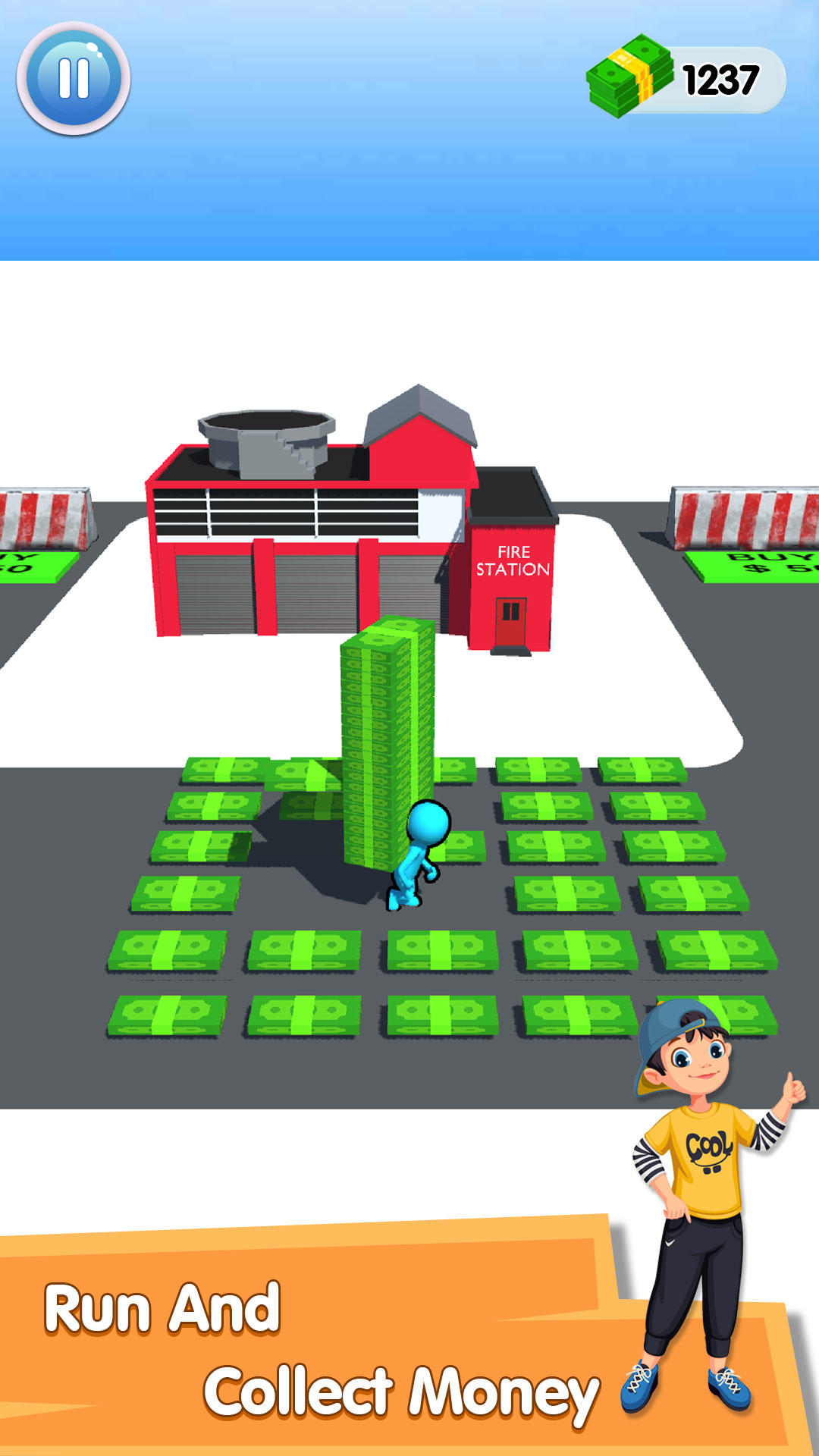 Moneyland - Cash Grow Runner Game Screenshot