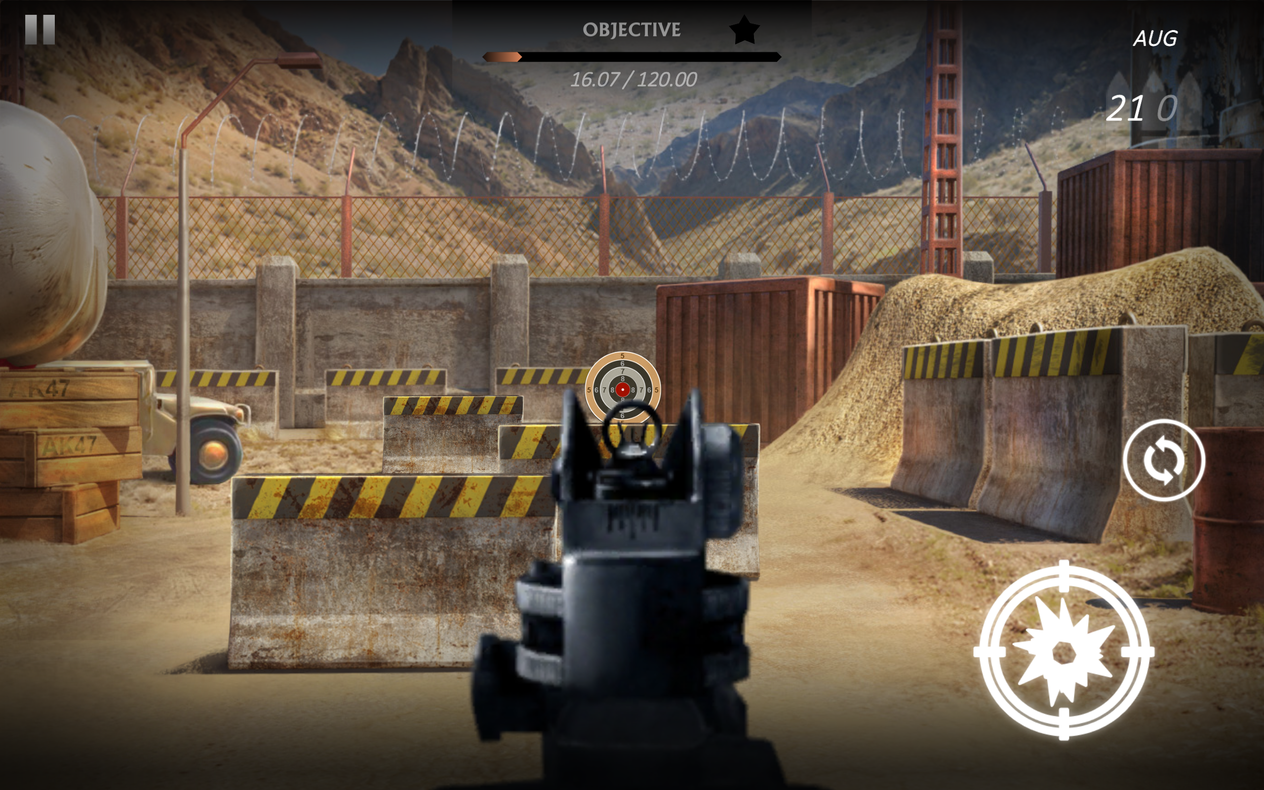 Canyon Shooting 2 - Free Shooting Range Game Screenshot
