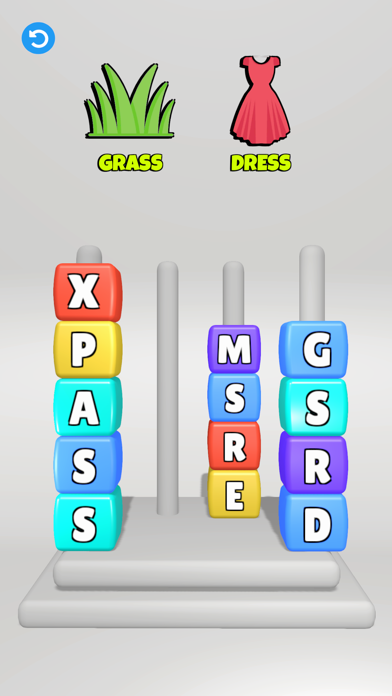 Word Sorting! Game Screenshot