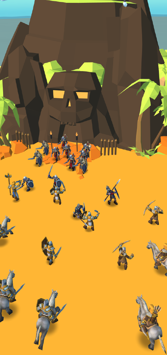 Elves Clash : Battle Simulator Game Screenshot