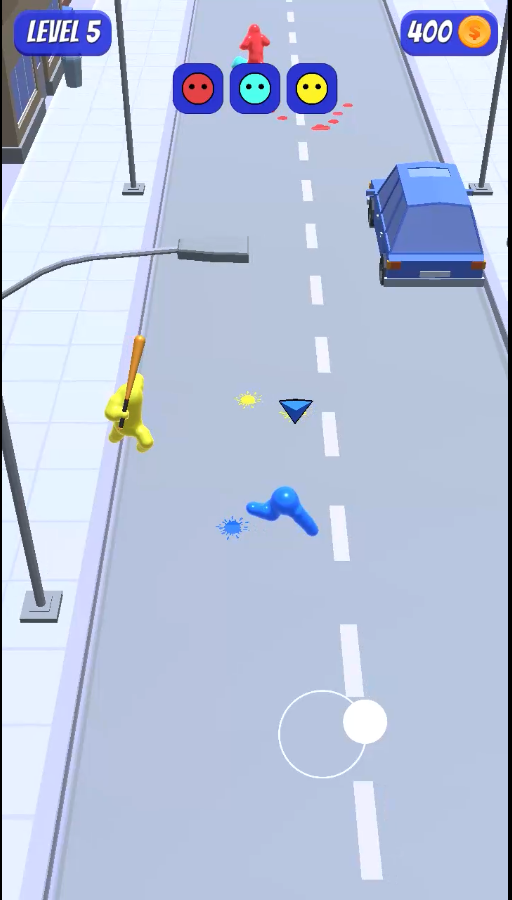 Screenshot of Blob Brawl 3D