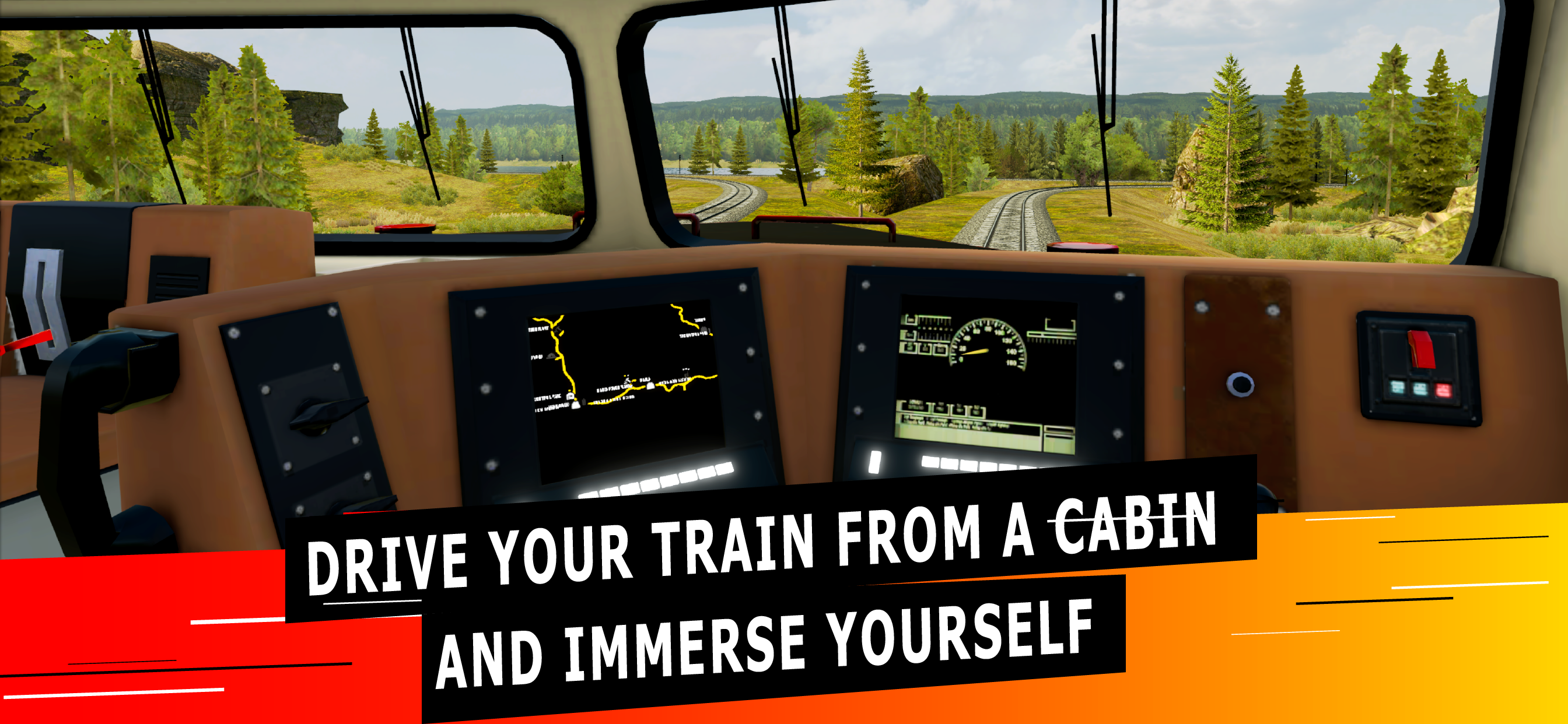 Train Simulator PRO USA screenshot game