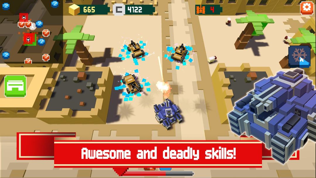 War Boxes Tank Strike screenshot game