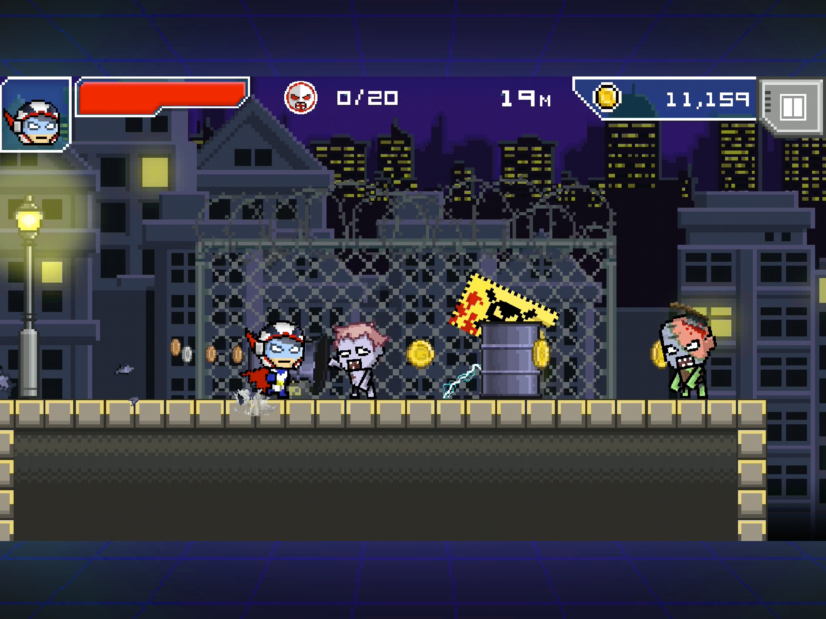 HERO-X: DASH! Game Screenshot