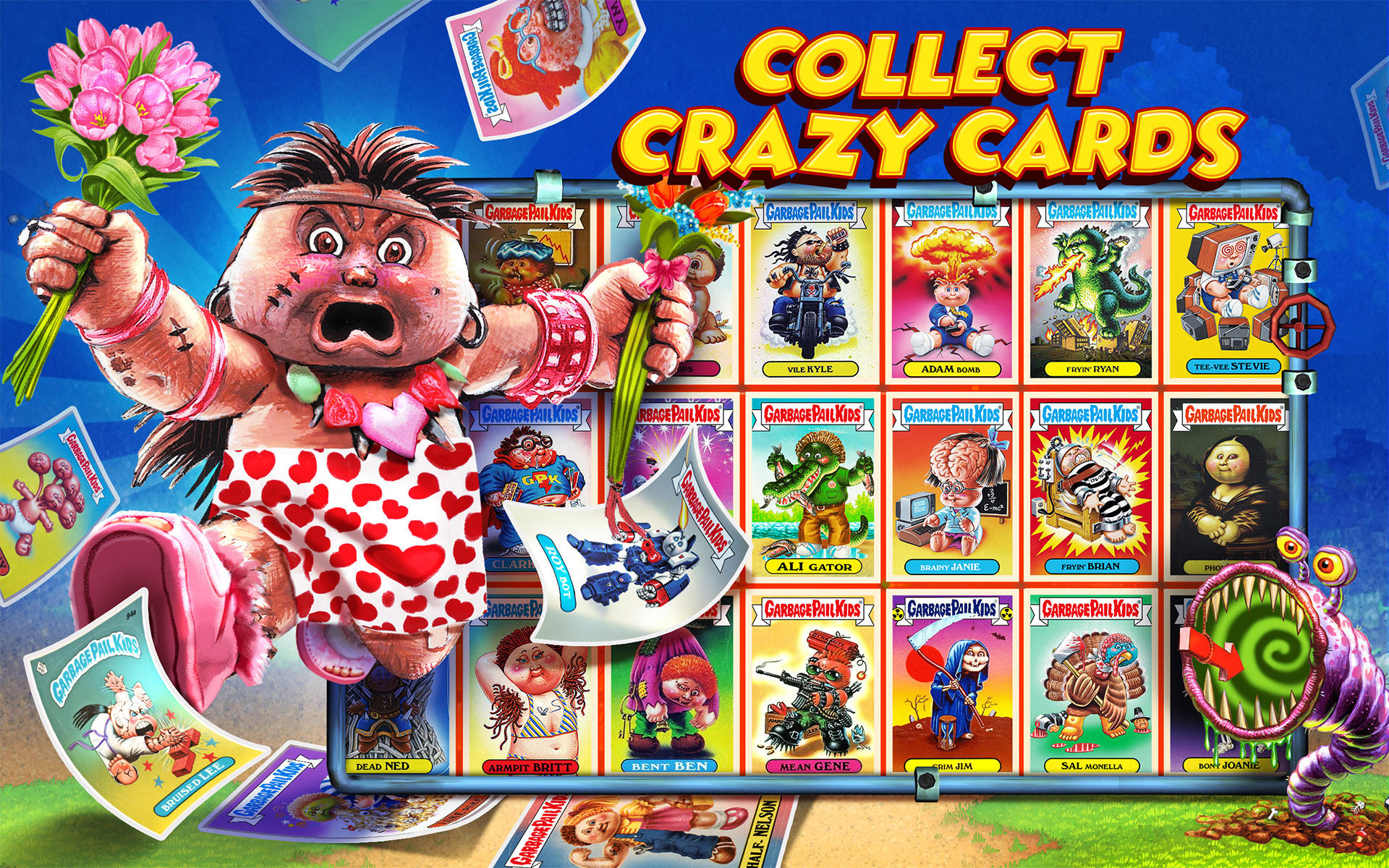 Garbage Pail Kids : The Game Game Screenshot