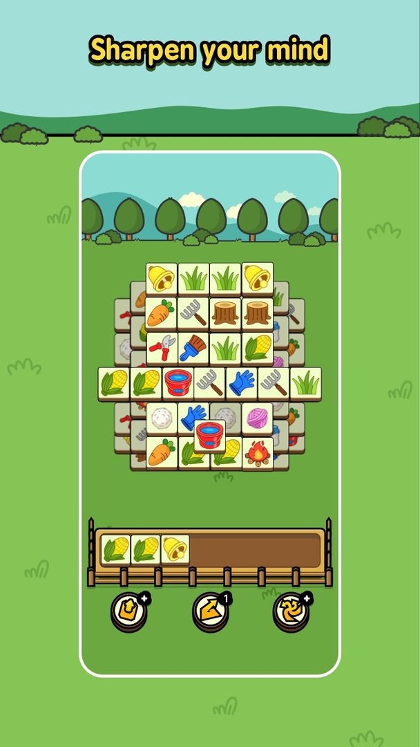 Sheep N Sheep: match 3 tiles screenshot game