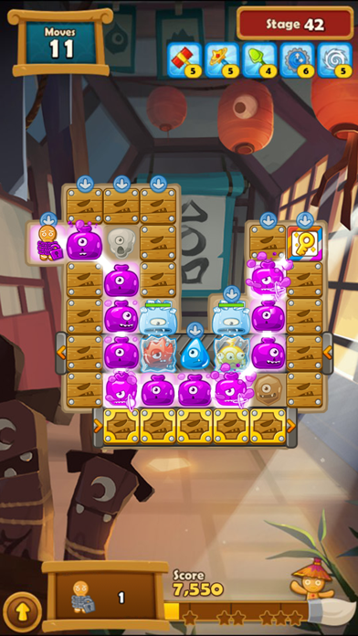 Monster Busters: Link Flash Game Screenshot