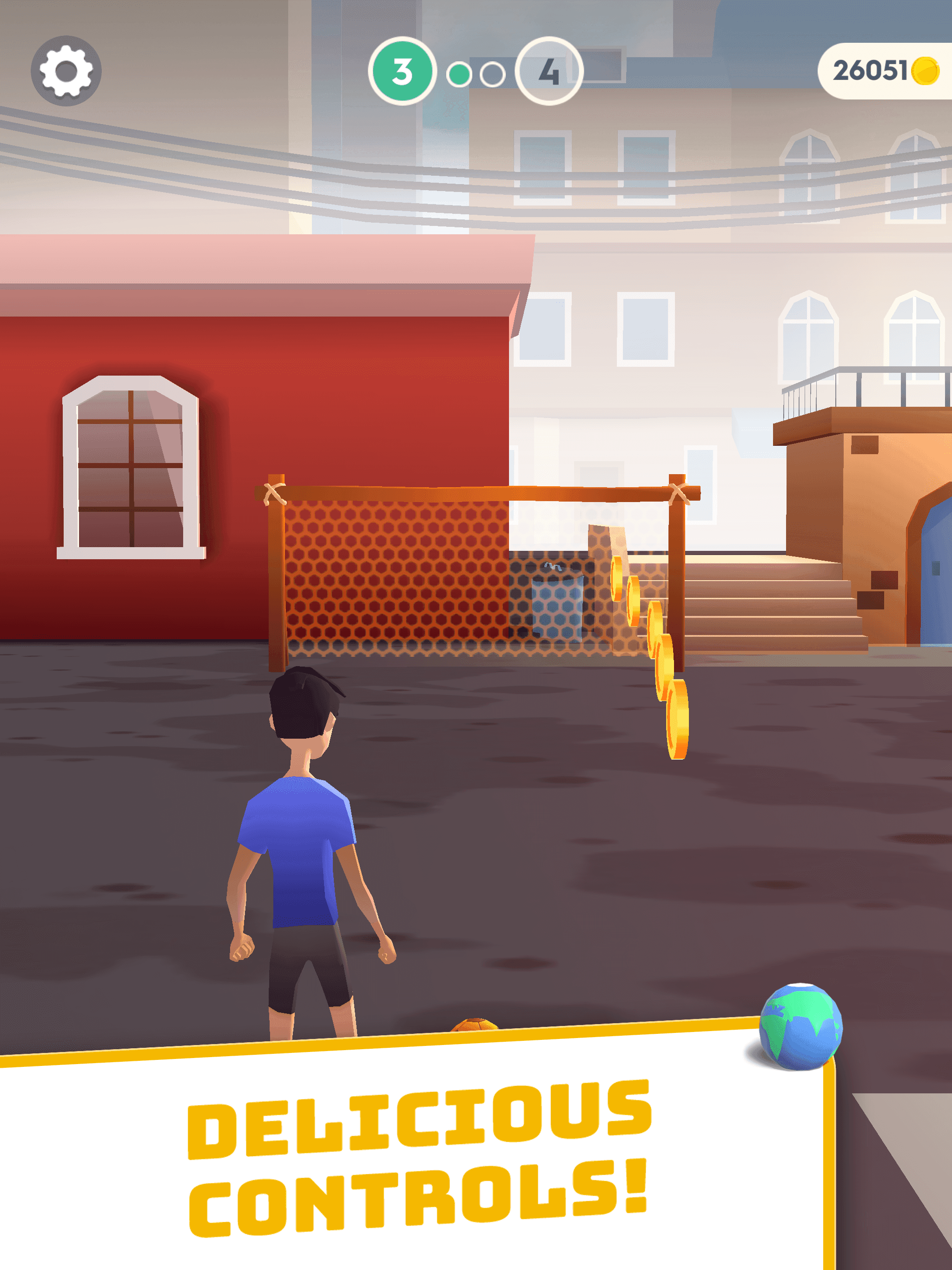 Flick Goal! Game Screenshot