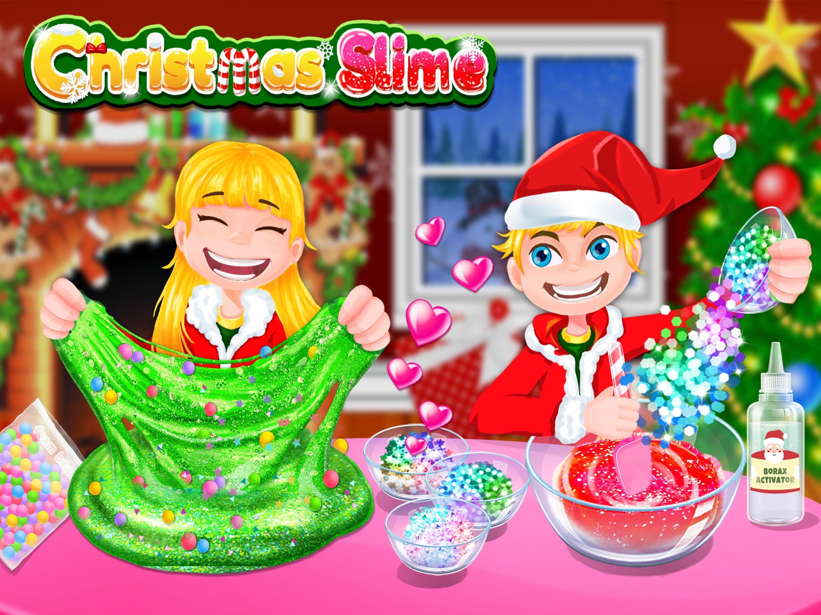 Christmas Slime Party - Crazy Slime Fun Game Screenshot