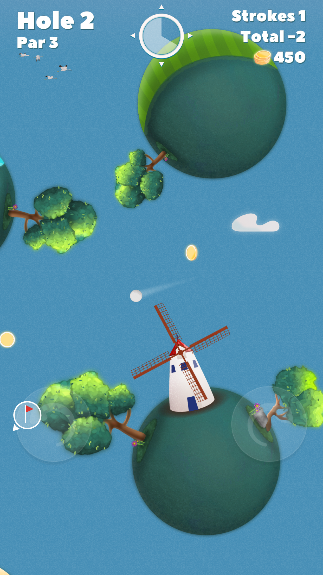 Golf Skies Game Screenshot