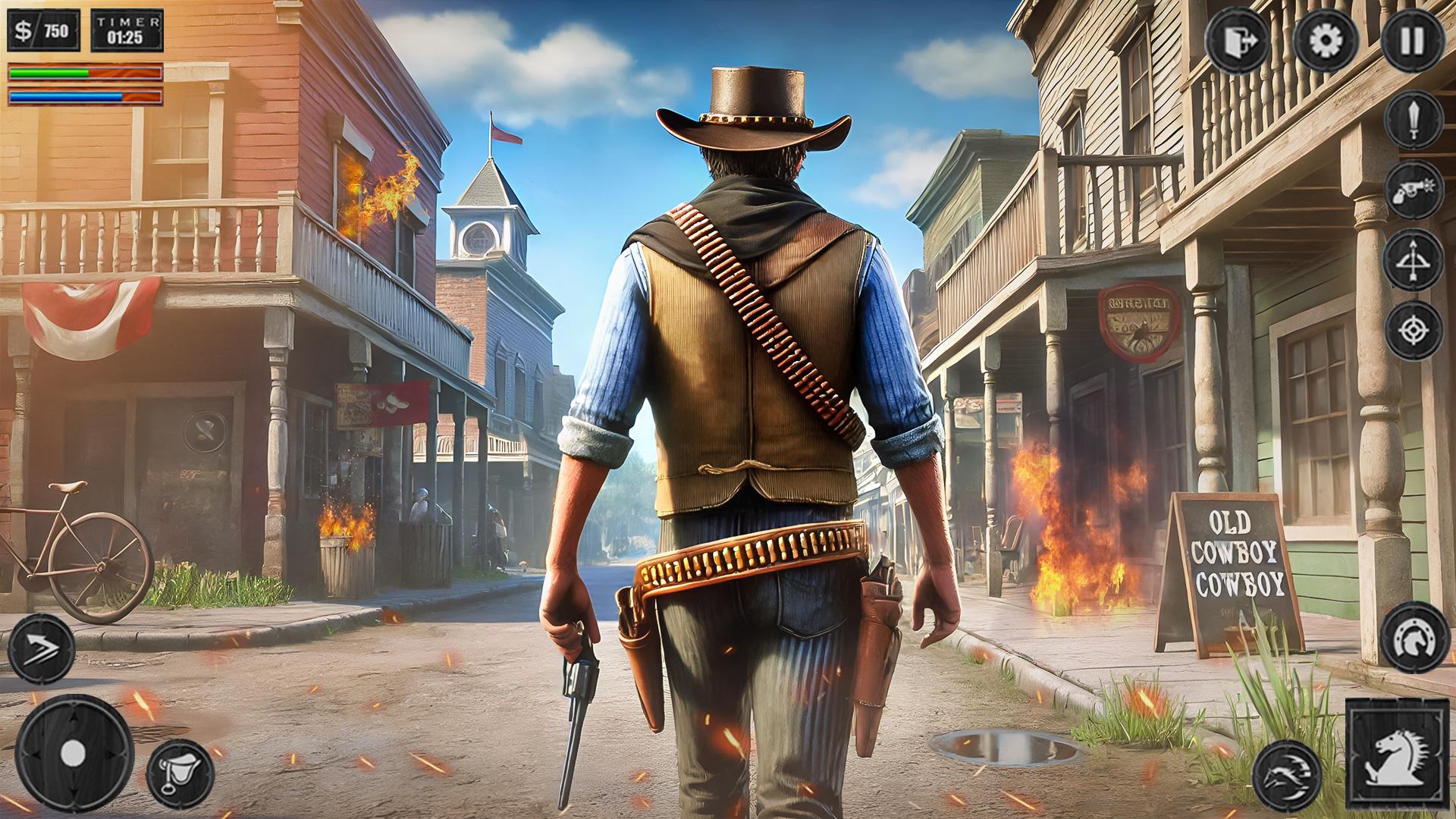 Wild West Mafia Redemption Gun Game Screenshot