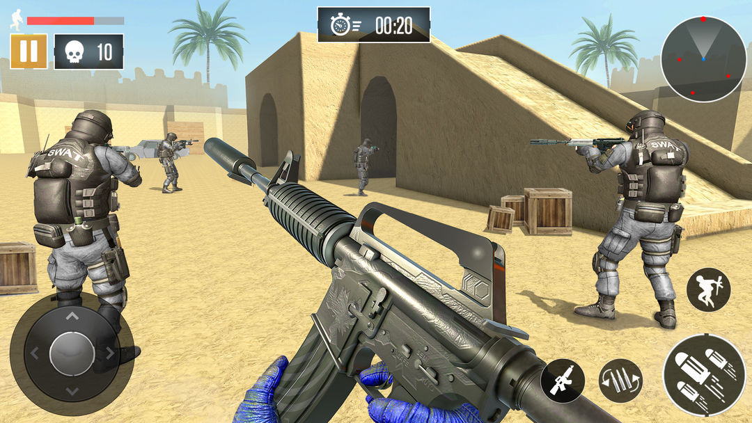 Screenshot of FPS Commando Shooting Games