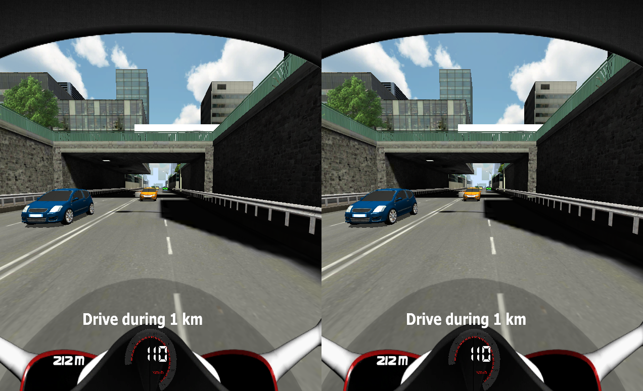 VR Bike 게임 스크린 샷