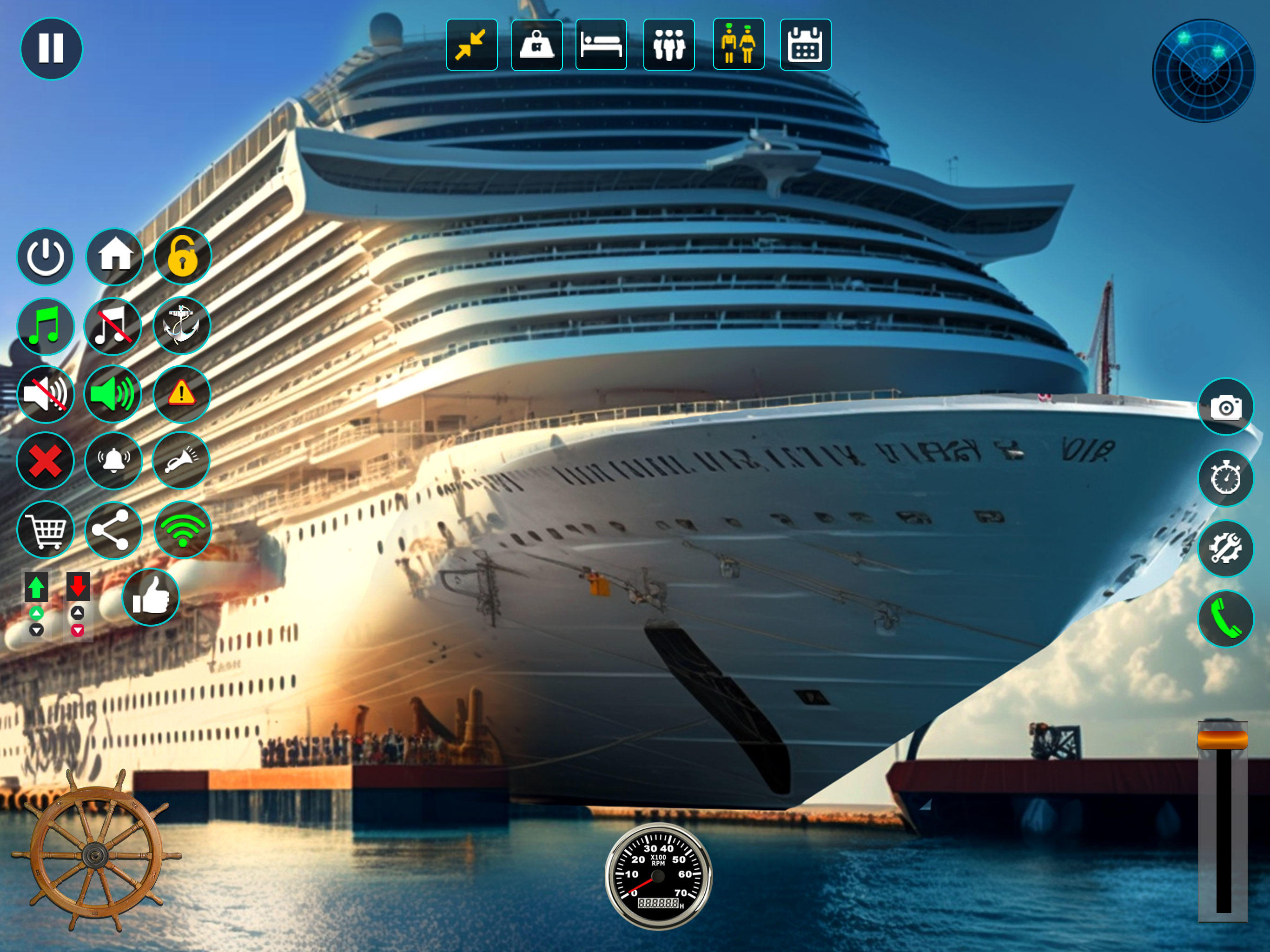 Cruise Ship Simulator Games ภาพหน้าจอเกม