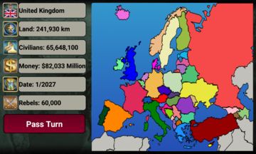 Скриншот игры Europe Empire
