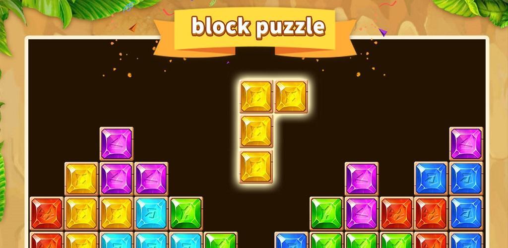 Banner of Gem Blast - Neues Slidey-Block-Puzzle 