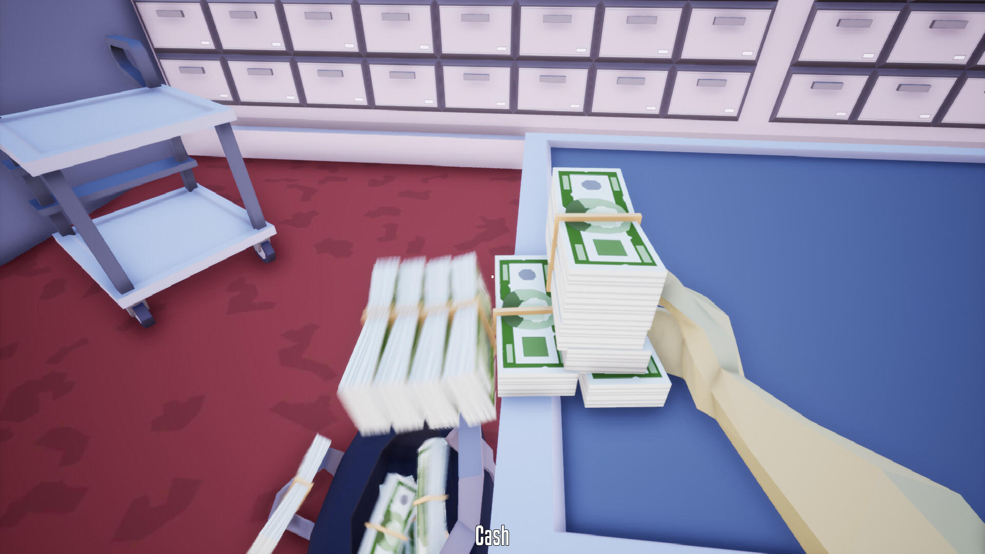 One-armed robber screenshot game