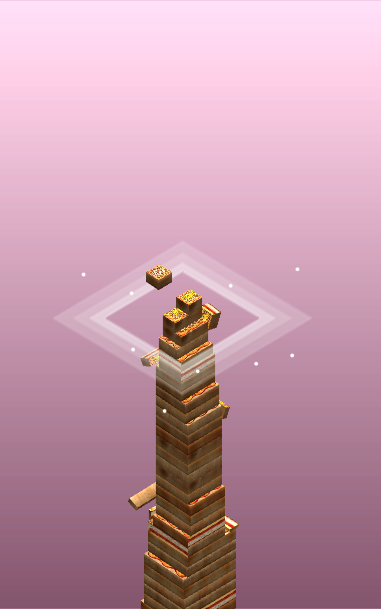 Pizza Stack Tower Game Screenshot