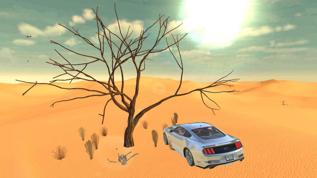 Screenshot of Mustang Drift Simulator