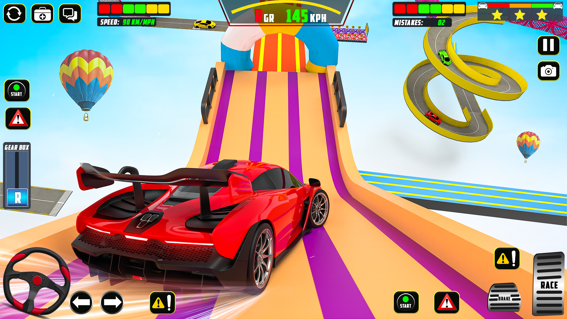 GT Car Stunt Car Racing Game android iOS apk download for free-TapTap