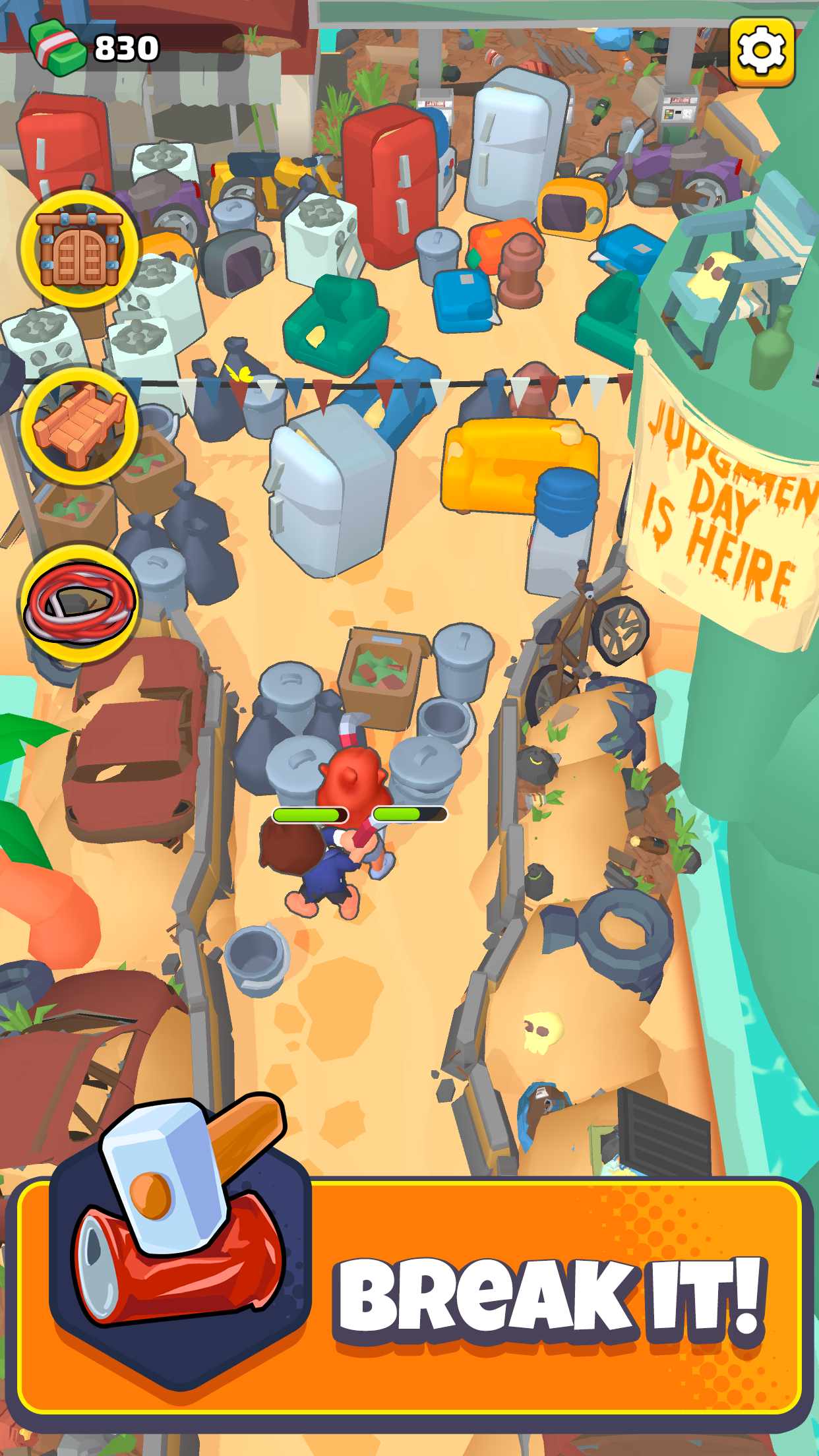 Clean n Craft Game Screenshot