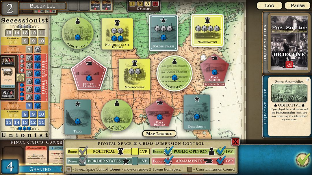 Fort Sumter: The Secession Cri遊戲截圖