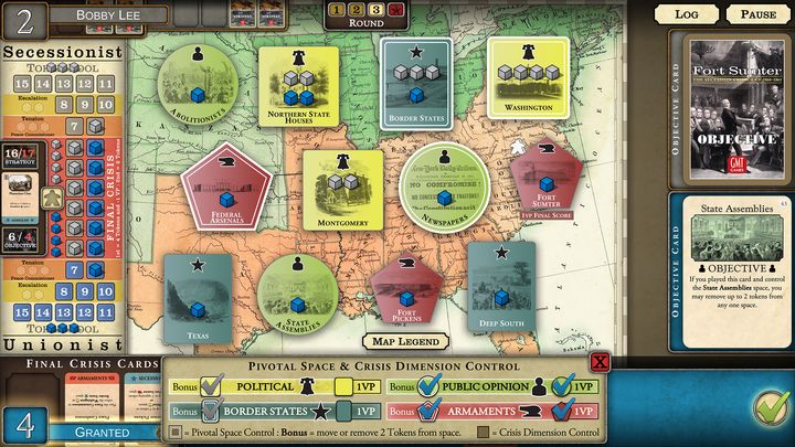 Screenshot 1 of Fort Sumter: The Secession Cri 