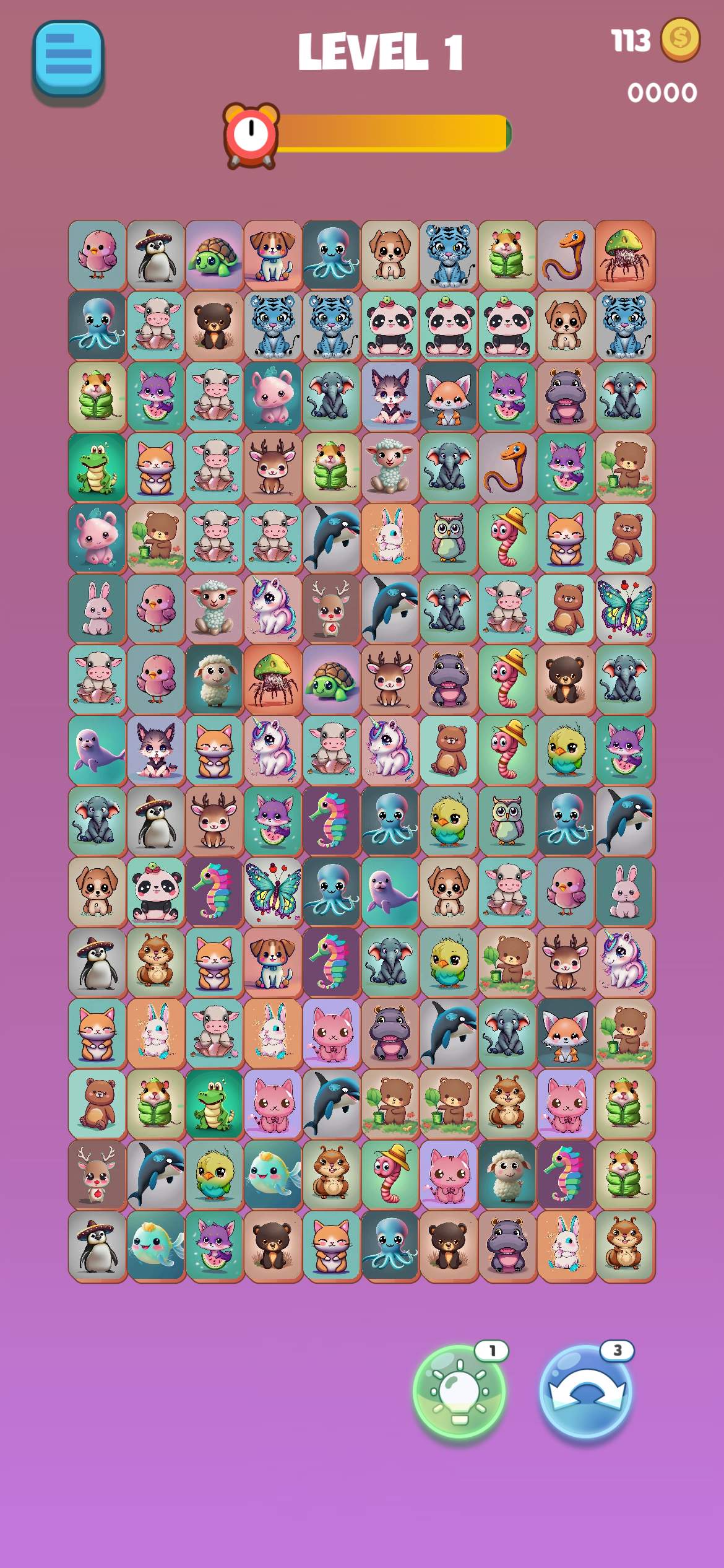 Pet Link Animals Game Screenshot