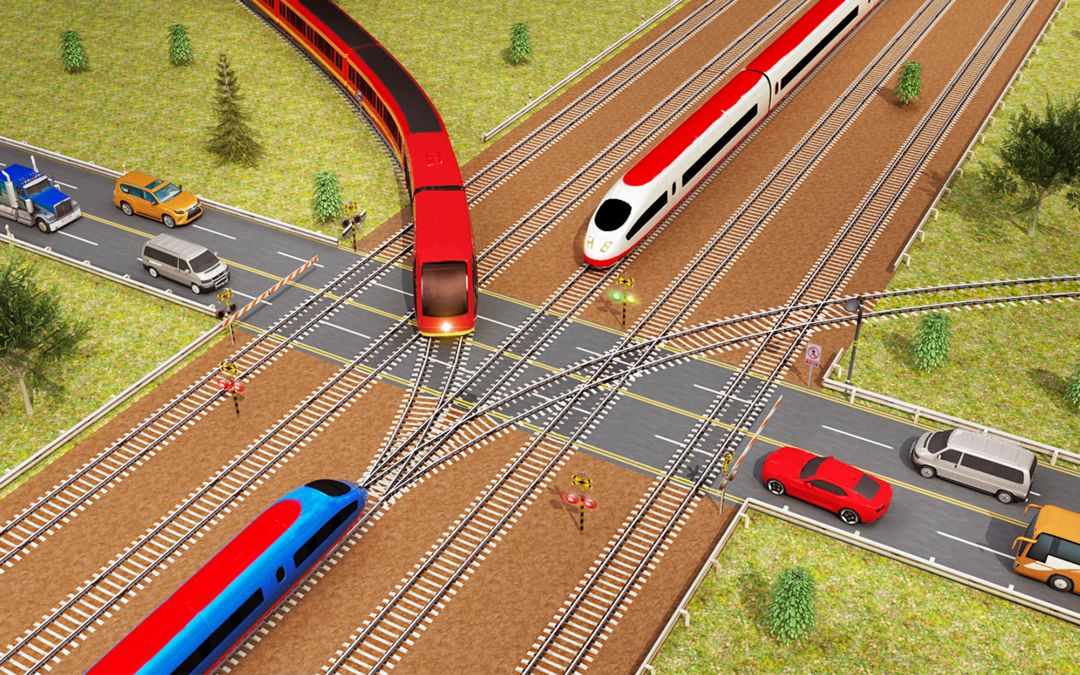 印度火車城市職業駕駛：火車比賽遊戲截圖