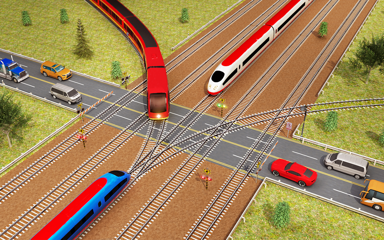 Indian Train City Pro Driving : Train Game Game Screenshot
