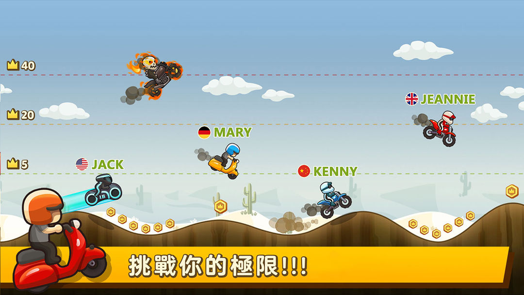 飞驰摩托 screenshot game