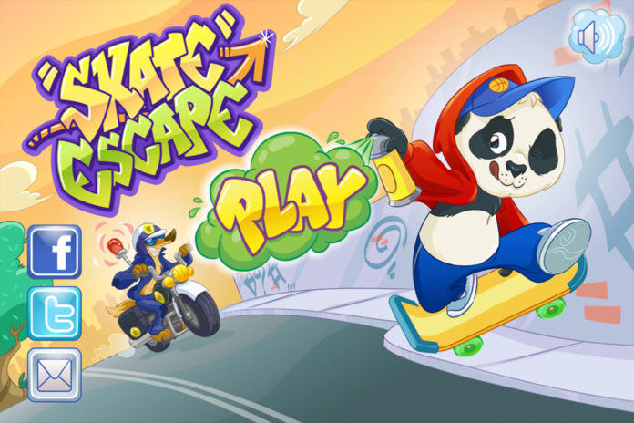 Screenshot 1 of Skate Escape Top Game - ដោយ "ហ្គេមឥតគិតថ្លៃល្អបំផុតសម្រាប់កុមារ - ហ្គេមញៀនកំពូល ហ្គេមកំប្លែង កម្មវិធីឥតគិតថ្លៃ" 