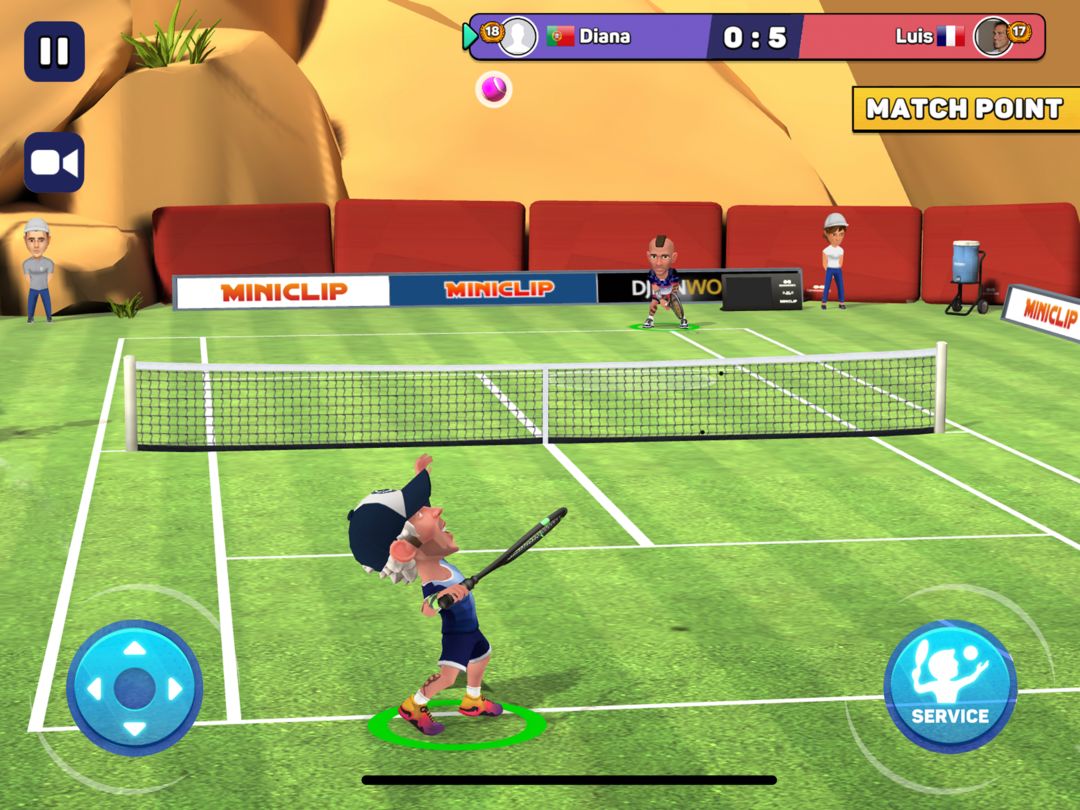 Screenshot of Mini Tennis: Perfect Smash