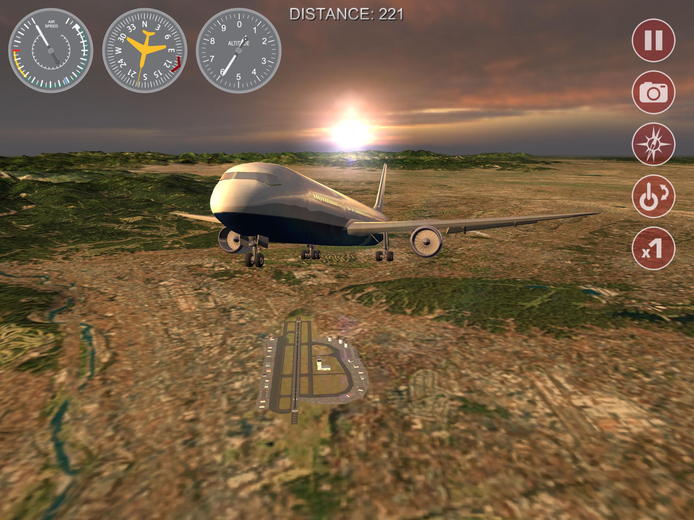 Airplane Fly Tokyo Japan Fligh Game Screenshot