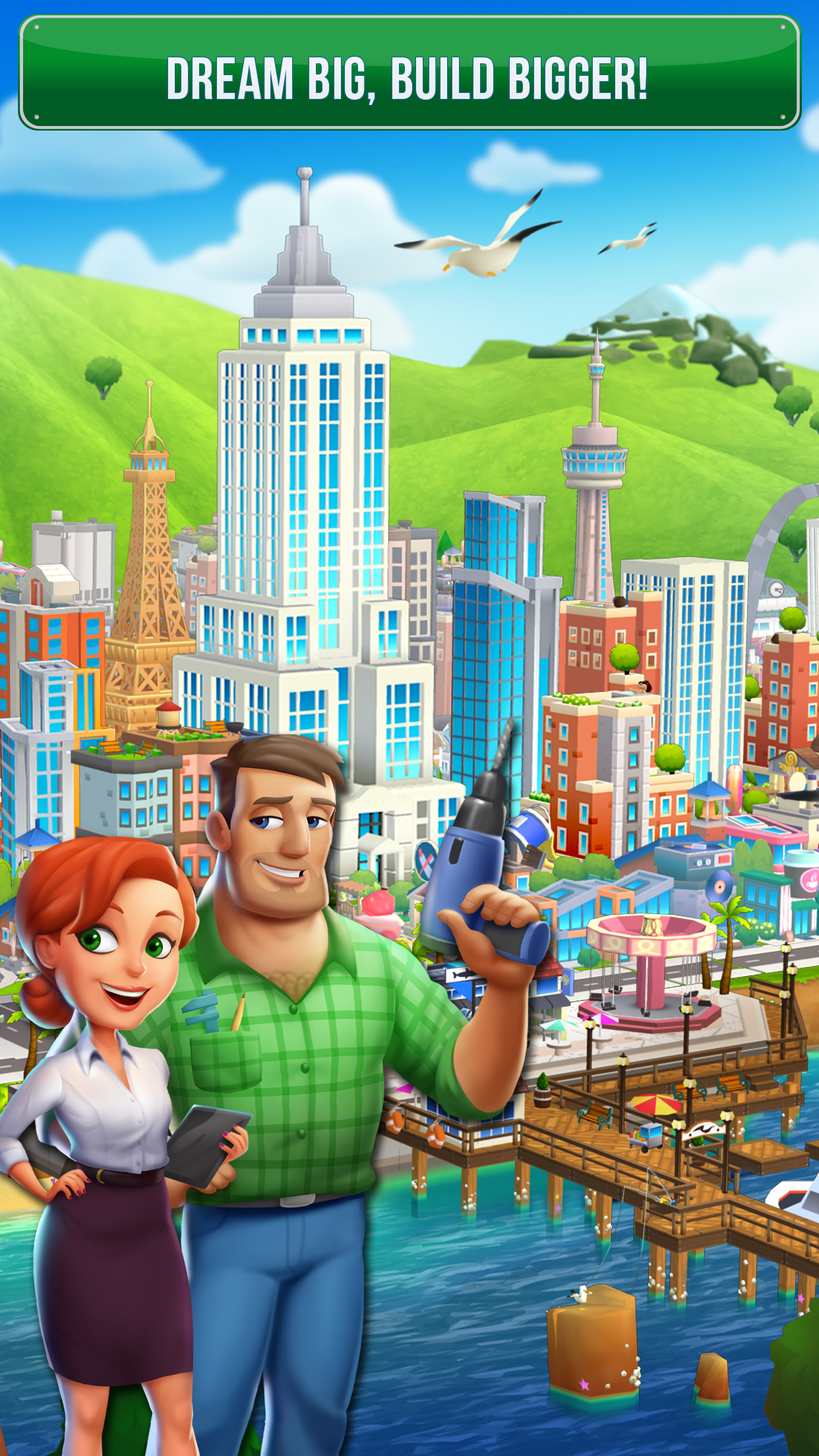 Dream City: Metropolis ภาพหน้าจอเกม