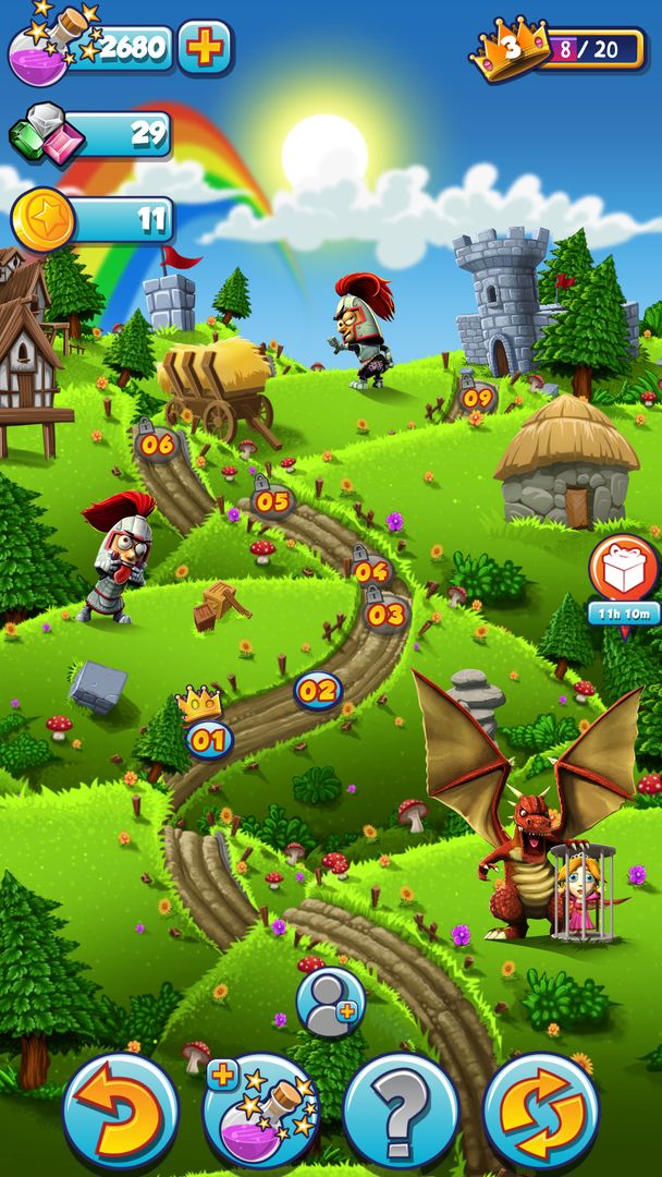 Catapult King screenshot game