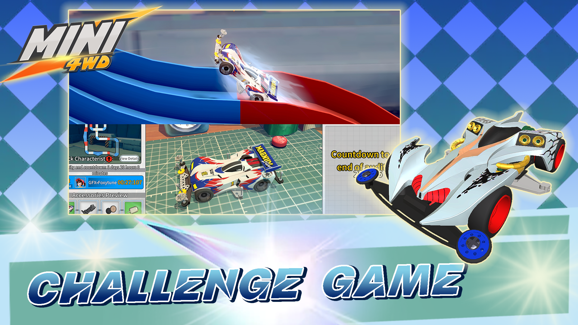 Mini 4WD Game Screenshot