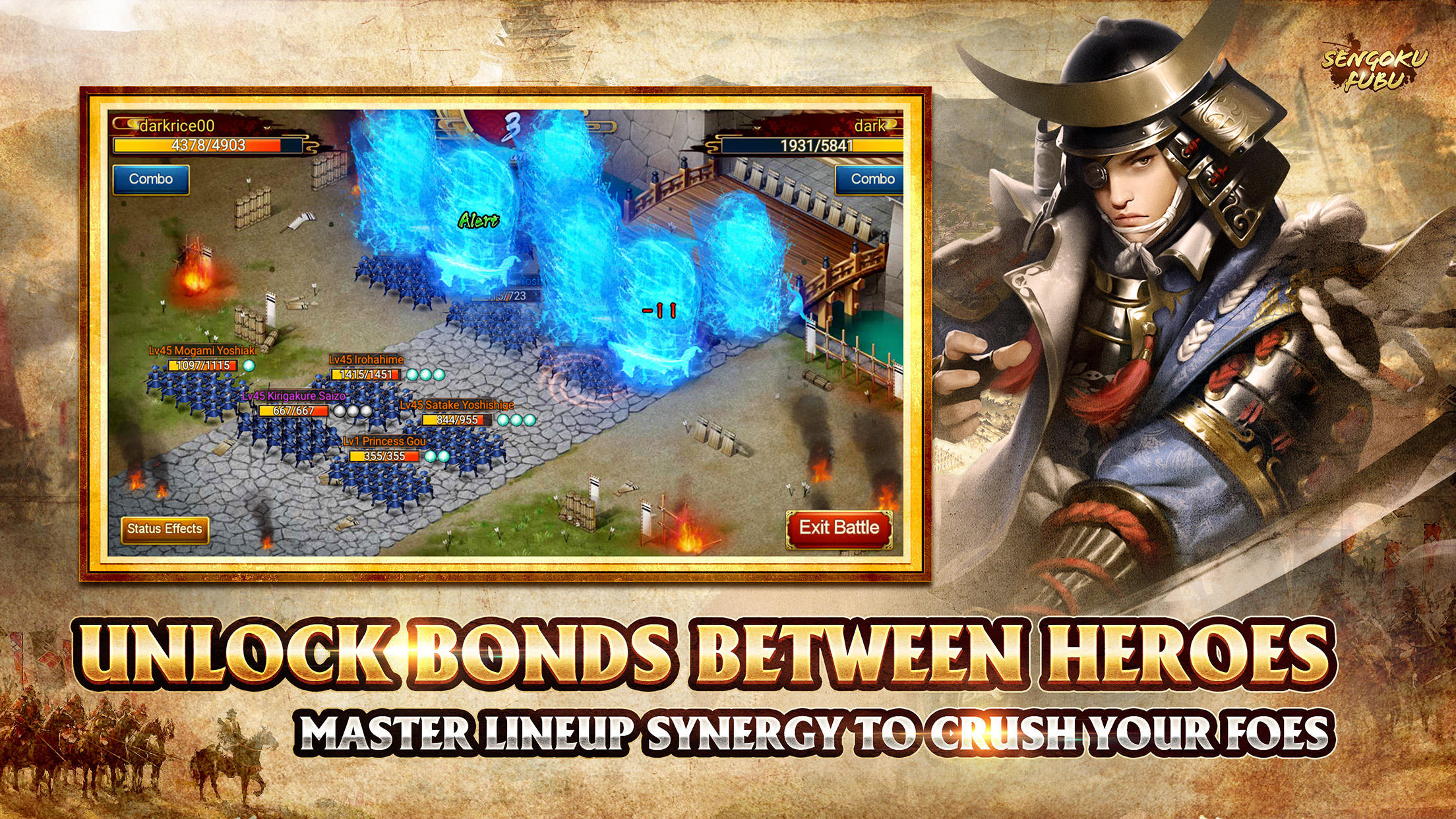 Sengoku Fubu Game Screenshot