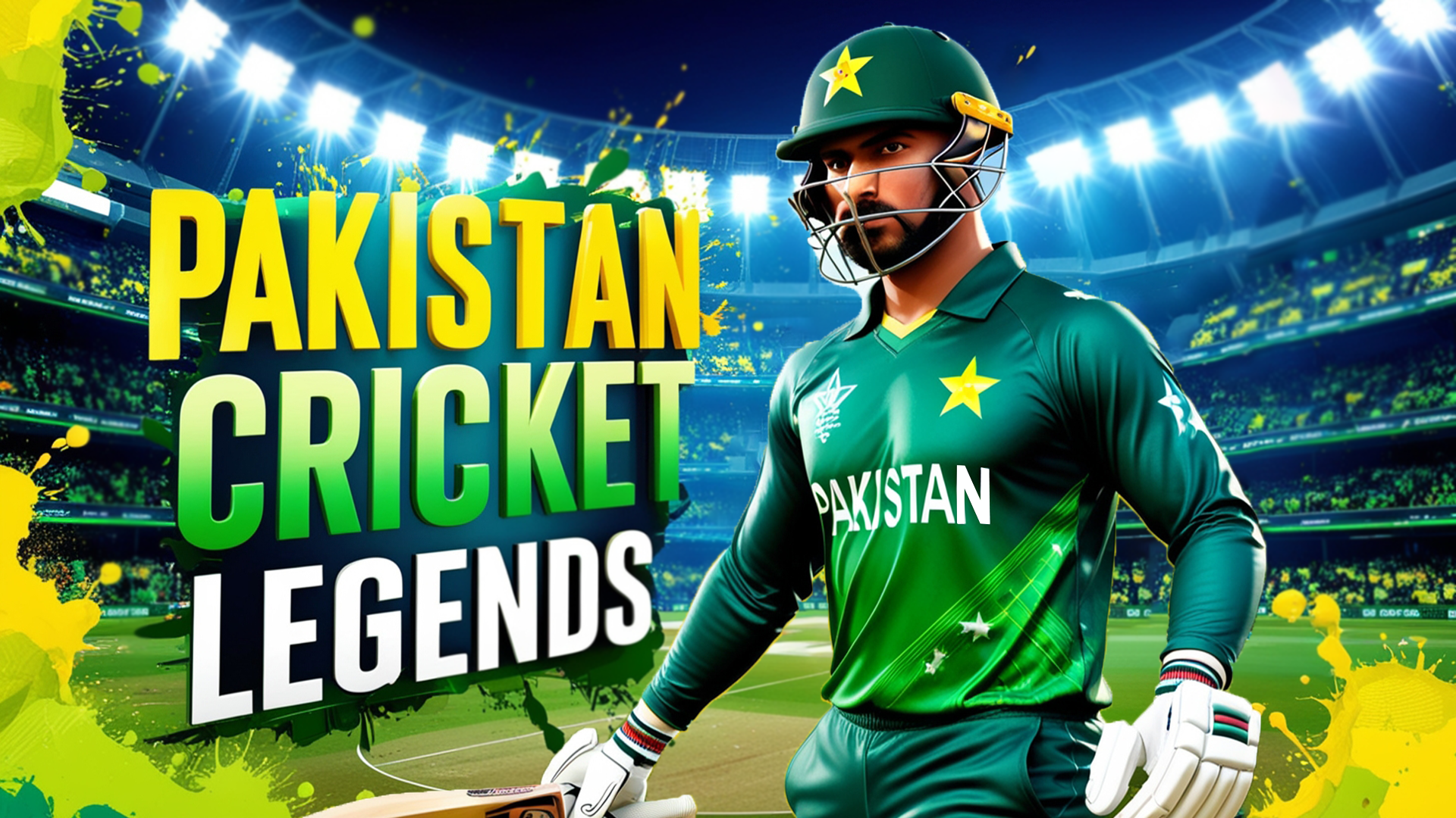 Pakistan Cricket Legends Game Game Screenshot