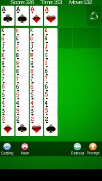 Solitaire ภาพหน้าจอเกม