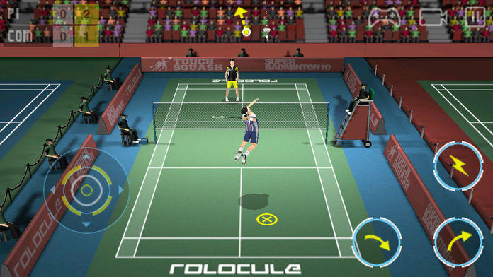 Super Badminton 게임 스크린샷